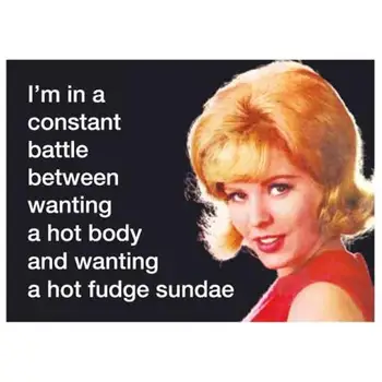 

Retro humor-Battle Body (magnet metal) HALF MOON BAY3.17