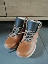 Botas de nieve cálidas de felpa para hombre, Botines de cuero impermeables, zapatos hechos a mano, gran oferta, para invierno