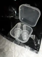 Tapones de silicona para los oídos con reducción de ruido, tapones de silicona suaves para los oídos, para natación, protectores para dormir, caja de 6 pares