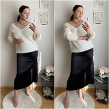 Falda de verano para mujer, conjunto de 2 piezas de faldas de cintura alta, color verde, liso, satinado, color púrpura, 2021