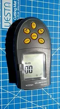 Tacómetro láser Digital, medidor de velocidad de Motor pequeño de prueba de RPM LCD, sin contacto, HS2234 (sin batería)