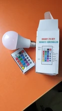 Changing-Bulb Led-Lamp Light Dimmable Smart-Control-Lamp E27 Colorful Home 10W 5W RGBW