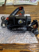 Headlamp Head-Torch Hunting-Flashlight Boruit Motion-Sensor Induction Rechargeable 1000LM