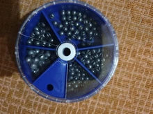 Accesorios para aparejos de pesca, enganche de plomo para mordedura, plomada redonda, peso de boca, protección de Línea Abierta, juego de 106/205 piezas