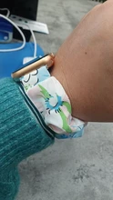 Correa elástica Scrunchie para Apple watch, banda de nailon elástico de 40mm, 44mm, 42mm, 38mm y 42mm, serie iWatch 6, 5, 4, 3 se