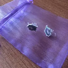 TAFREE-pendientes de resina con dibujos animados D4 Super Danganronpa, hojas termocontraíbles epoxi a la moda, joyería para chicas C1724