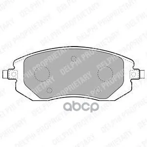 Колодки Передние Subaru Forester(Sg, Sh, Sj), Legasy Iv-V Lp1718 Delphi арт. LP1718