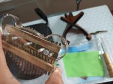 Stick Hammer Tuner Piano-Finger-Piano-Gift Kalimba-Case Thumb Acrylic Transparent 17-Key