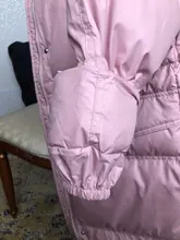 Down-Jacket SEMIR Winter Women Outwear Hooded Long New Waist for Fur-Collar Loose Young-Girl