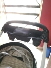 Organizador de cochecito de bebé, bolsa de portabotellas, accesorios de cochecito de bebé, silla de ruedas
