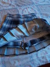 Plaid Skirt Pleated Harajuku School-Girl High-Waist Korean Plus-Size Women Zipper Sexy