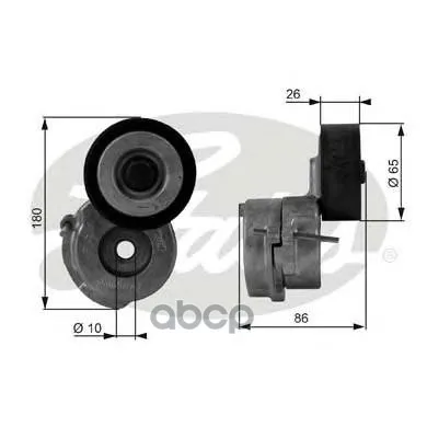 Натяжитель Ремня Приводного Opel/Fiat/Suzuki 1.3d 03- Gates T38440 Gates арт. T38440