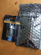 Kaguyahime-grifo de agua LED, accesorios para el cabezal de ducha, boquilla de grifo de colores brillantes, 3 colores, 7 colores, para cocina y baño