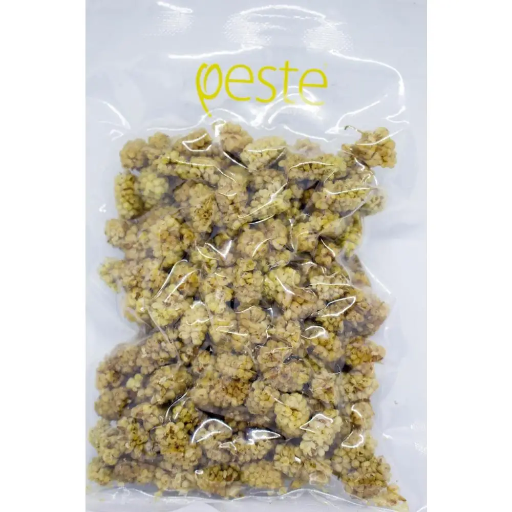 Сухой Тутовый фрукт вкусный натуральный сухой здоровый снэк сушеный белый 150 г