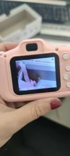 Mini cámara fotográfica digital 1080P para niños, Cámara de vídeo compacta para niños, juguete educativo, regalo de cumpleaños