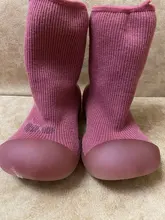 Zapatos cálidos de invierno para niños, calcetines, calcetín grueso cepillado, botines para bebés, suelas blandas