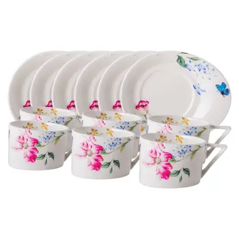 

Miles Fleur tea set 12 items