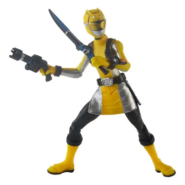 Power Rangers Beast Morphers Hasbro желтый(15 см