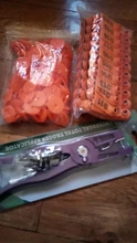 Tag-Mounting Pliers-Free Farm Cattle Sheep Animal Identification Ear Pig 10pcs Spare-Pin