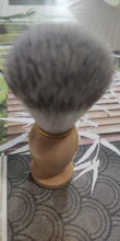 Brocha de afeitar para hombre, herramienta de afeitar con mango de madera, 2020