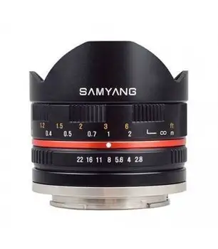 

SAMYANG 8MM F/2.8 fish eye (FUJI)