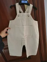 2020 nuevos niños niño niños de overoles pantalones de pana Casual bebé babero pantalones sólida prendas de vestir 9M-5T