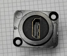Audio-Connector Chassis-Panel-Mount Aviation Hdmi-Compatible Network-Plug D-Type-Socket