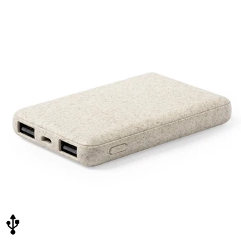 

Power Bank 146539 Wheat straw Abs