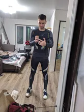 Conjunto de 3 piezrajes dmpresión para hombre conjunto de secadara correr ropa pa ceportamiento gimio Fess chándales conjunto de ropa deportiva
