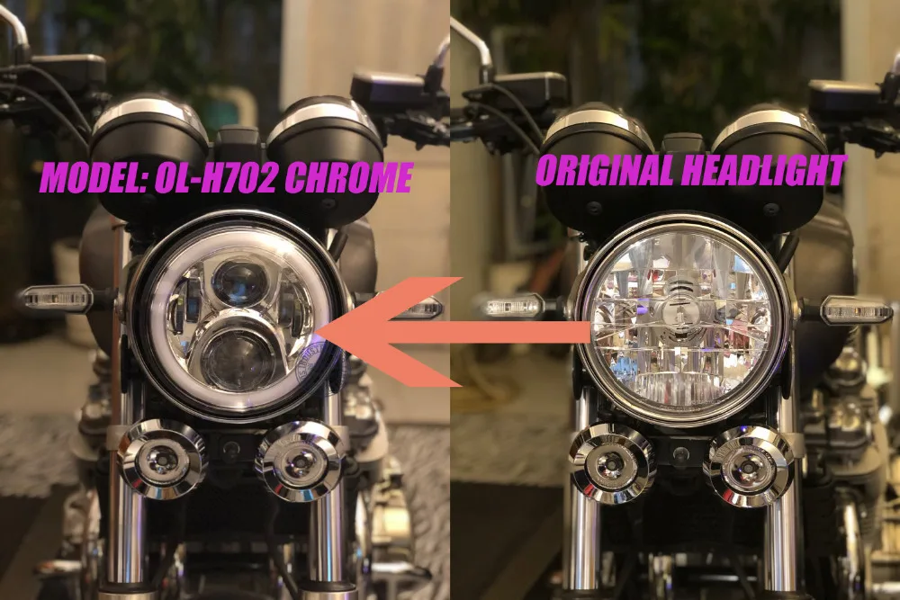 motorcycle honda headlight