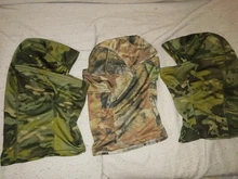 Camuflaje militar pasamontañas de exterior ciclismo pesca caza capó de protección del ejército pasamontañas táctico máscara para cabeza, cara cubierta