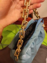 Bolso de cuero suave para mujer, bolsa nube, de un solo hombro, cruzado, de lujo, para el día