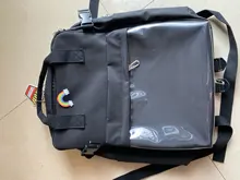 Ita Backpack Badges Clear Shoulder-Bag Nylon Teenager Girls Waterproof Hidden for PVC