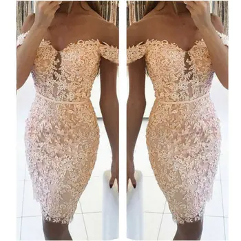 

Women Off Shoulder Bodycon Solid White Dress Sexy Sweet Evening Party Gown Dresses Ladies 2019 Newest Clothes Autumn