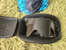 Estuche de protección para gafas de esquí, funda rígida para gafas de esquí, Snowboard, deportes de invierno, a prueba de golpes, Original