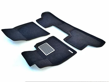 

Textile 3D mats euromat3d luxe in the salon for BMW X6 (F16) (2015-) with a metal heel