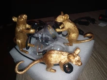 Table-Lamp Desk-Lights Mouse Postmodern Animal Seletti Home-Decor Resin Small Mini Cute