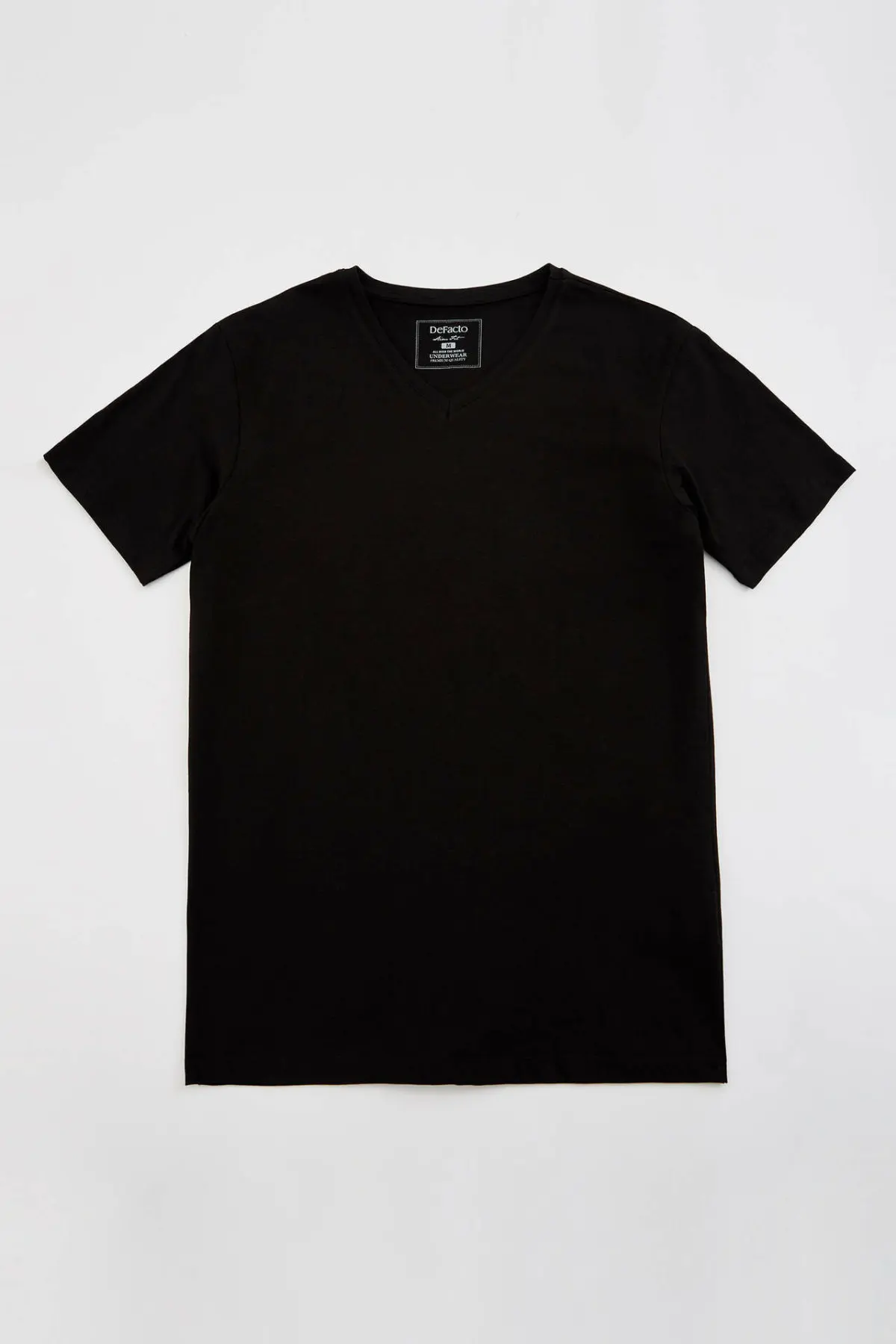 

DeFacto Summer Man Fashion Crewneck T-Shirt Men's Casual Solid Color Tops Male Cotton Comfort Short Sleeves New - L5482AZ19SM