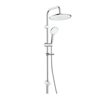 

Lemark shower set lm8809c 980mm, top shower head tropical rain