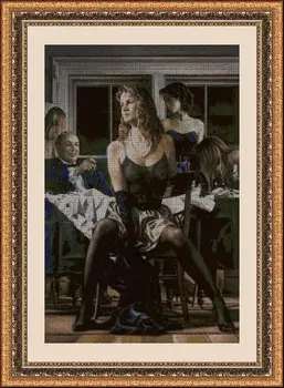 

CROSS STITCH KIT PANDATHREAD GREAT PAINTERS 32345