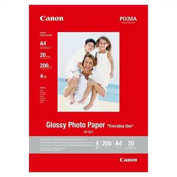 

Photo paper daily use canon gp-501 - 20 sheets-a4-200gr/m2-brightness