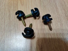 4 Pcs Universal Car Rear Trunk Envelope Cargo Net Tie Down Hook Ring Loop Hanging