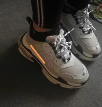 Zapatos informales de piel de alta calidad para hombre y mujer, zapatillas con suela de seis capas, cómodas, 20 colores