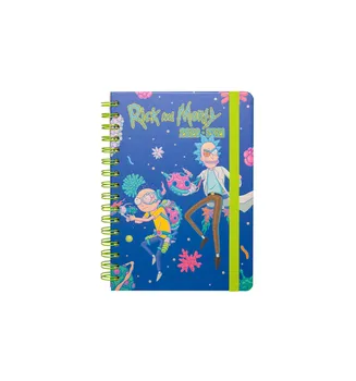 

School schedule 2020/2021 A5 12 months RICK & MORTY