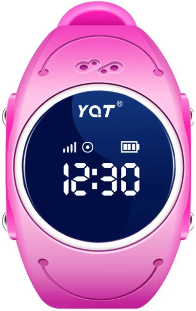 Детские GPS часы Nuobi Q520S - Цвет: Розовый