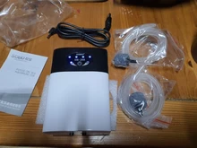 Oxygen-Pump Aquarium Turtle-Tank Internal Silent Built-In Usb-Charging-Port Rechargeable