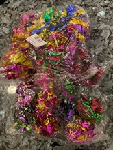 Crinkle Balls 12pcs Colorful Ball Sound Tin Paper Toy for Cat Durability Vocalization