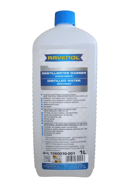 Distilled water Ravenol destilliertes Wasser (1l) - AliExpress