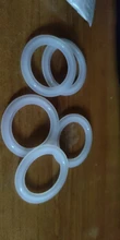 Sanitary-Silicon Gasket-Strip Tri-Clamp Sealing Ferule-Fitting 38mm OD Homebrew for Diopter