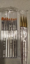 Juego de Herramientas de manicura, trazador de líneas de pintura, brochas de dibujo de flores, lápiz para dibujar pétalos, Gel UV para arte de uñas superior redondo de Metal, 3 uds.